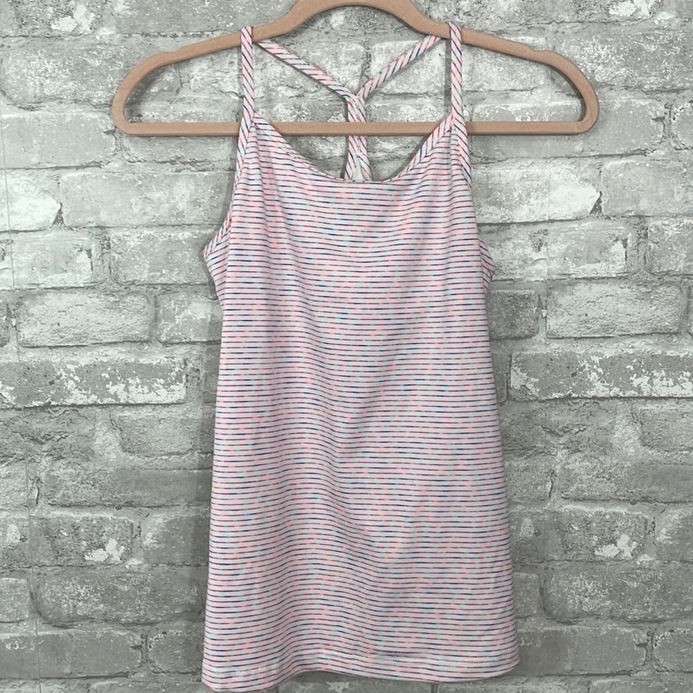 MTA Striped Racerback Tank